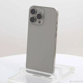 〔中古品〕 iPhone16 Pro Max 512GB ナチュラルチタニウム MYWP3J／A SIMフリー【198】
