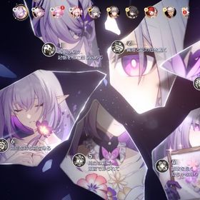 キャストリス完凸＋餅、長夜月＋餅、キュレネ、ヒアンシー、トリビー1凸、専用チケット77枚 | 崩壊スターレイル(崩スタ)のアカウントデータ、RMTの販売・買取一覧