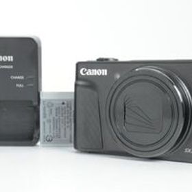 【美品】Canon Powershot SX740 HS Digital Camera Black キャノン コンパクトデジタルカメラ ブラック 黒 EF-TN-JP1612