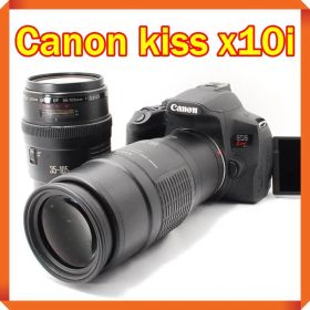 ✨ Canon EOS kiss x10i 一眼レフ カメラ スマホ転送 キヤノン 311k8230