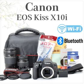 迫力の超望遠✨キヤノン EOS KissX10i✨ダブルレンズ 充実の付属品