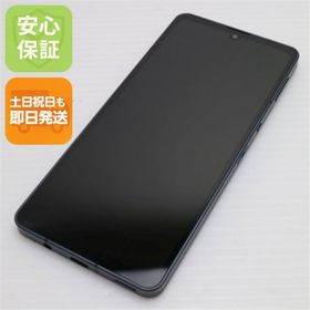 シャープ(SHARP)の超美品 SIMフリー AQUOS sense6 4GB 64GB SH-M19 ブラック M999(スマートフォン本体)