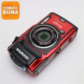 超美品 Tough TG-5 レッド 即日発送 コンデジ OLYMPUS 本体 あすつく 土日祝発送OK