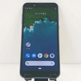 Android One S5 S5-SH Y!mobile ダークブルー 送料無料 本体 c11125 【中古】