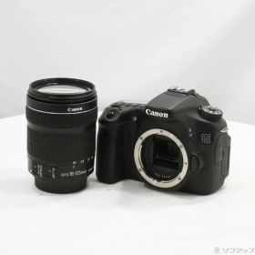 【中古】Canon(キヤノン) EOS 70D (W) EF-S18-135 IS STM レンズキット (2020万画素／SDXC) 【262-ud】