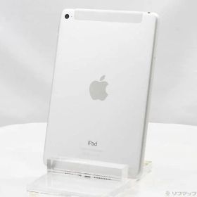 〔中古品〕 iPad mini 4 128GB シルバー MK772J／A docomoロック解除SIMフリー【258】