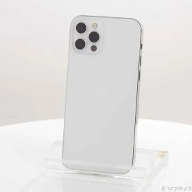 〔中古品〕 iPhone12 Pro 128GB シルバー MGM63J／A SIMフリー【262】
