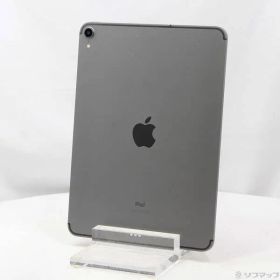 〔中古品〕 iPad Pro 11インチ 512GB スペースグレイ NU1F2J／A SIMフリー【348】