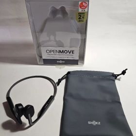 SHOKZ OPENMOVE 骨伝導イヤホン ブラック
