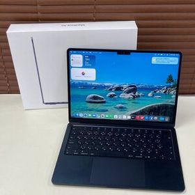 ☆超美品/中古品☆ MacBook Air 13インチ Apple M4チップ(10コアCPU/8コアGPU)/SSD 256GB/メモリ 16GB MW123J/A ミッドナイト