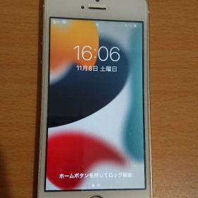Apple iPhone 第一世代 SE ゴールド ケース付き