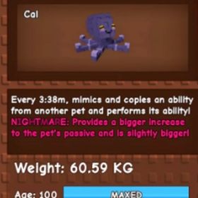 庭を成長させる タコ 60kg↑ おもちゃで15秒スキル発動！ | ロブロックス(ROBLOX)のアカウントデータ、RMTの販売・買取一覧
