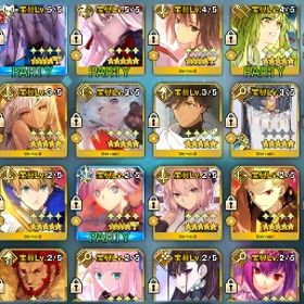 引退 ☆5 103種 モルガン5 アルクェイド2 オベロン オルガマリー ファンタズムーン | FGOのアカウントデータ、RMTの販売・買取一覧