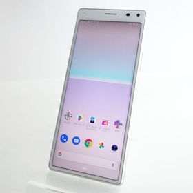 【SIMフリー】Xperia 8 SOV42-u 64GB ホワイト 利用制限〇 UQmobile版