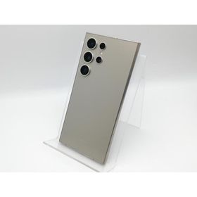 【中古】SAMSUNG 国内版 【SIMフリー】 Galaxy S24 Ultra チタニウムグレー 12GB 256GB SM-S928QZTESJP【中野】保証期間１ヶ月【ランクB】
