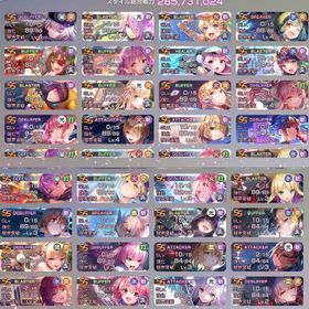 【期間限定価格】4凸15体‼️ユニゾンカレン＆ユニゾン豊後所持💖SS158種類💖凸込473体💖 | ヘブバン(ヘブンバーンズレッド)のアカウントデータ、RMTの販売・買取一覧