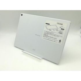 【中古】SHARP docomo 【SIMロックあり】 dtab d-41A 4GB 64GB ホワイト【広島】保証期間１ヶ月【ランクC】