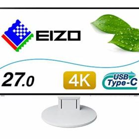 EIZOFlexScan27.0インチディスプレイモニター(4KUHD/IPSパネル/ノングレア/ホワイト/USBType-C搭載/5&無輝点保証)EV2785-WT
