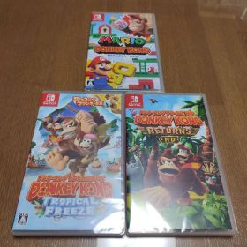 新品未開封 マリオ vs ドンキーコング トロピカルフリーズ リターンズ HD
