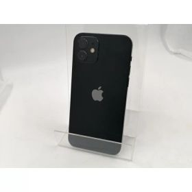 【中古】Apple SoftBank 【SIMロック解除済み】 iPhone 12 64GB ブラック MGHN3J/A【千葉】保証期間1ヶ月【ランクC】