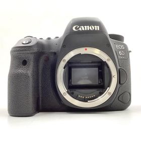 【全額返金保証】【最速発送】Canon デジタル一眼 EOS 6D Mark II ボディ ブラック 動作確認済