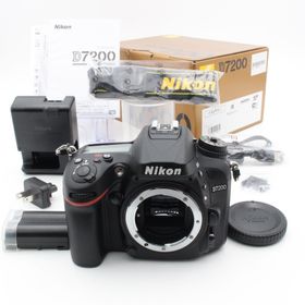 ニコン(Nikon)のショット数74 【ほぼ新品】 Nikon ニコン D7200 ボディ デジタル(デジタル一眼)