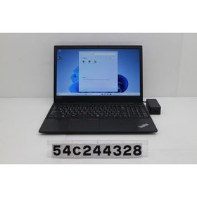 ノートパソコン Lenovo ThinkPad E590 Core i5 8265U 1.6GHz/8GB/256GB(SSD)/15.6W/FWXGA(1366x768)/Win11