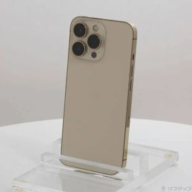 〔中古品〕 iPhone13 Pro 128GB ゴールド MLUH3J／A SIMフリー【344】
