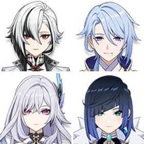 モナ+夜蘭+刻晴+七七+スカーク+天空の脊+ティナリ1凸+始まりの大魔術+夢見月瑞希+アルレッキーノ | 原神のアカウントデータ、RMTの販売・買取一覧