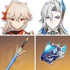 ヌヴィレット1凸+四風原典+楓原万葉+狼の末路+蒼古なる自由への誓い+久遠流転の大典+夢見月瑞希+モ | 原神のアカウントデータ、RMTの販売・買取一覧