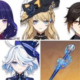 雷電将軍+夢見月瑞希+鐘離+ナヴィア+狼の末路+フリーナ2凸+静水流転の輝き+モナ+ティナリ+刻晴 | 原神のアカウントデータ、RMTの販売・買取一覧