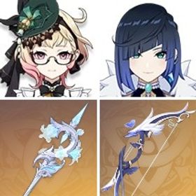 即対応|エミリエ+モナ+夢見月瑞希+若水+天空の脊+ティナリ+ジン+夜蘭+ルミドゥースの挽歌|引退垢 | 原神のアカウントデータ、RMTの販売・買取一覧