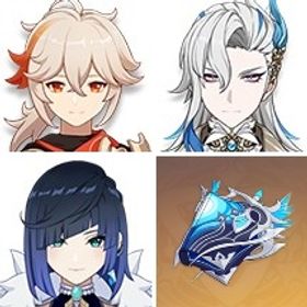 即対応|ヌヴィレット+久遠流転の大典+刻晴+天空の傲+楓原万葉2凸+天空の刃+夜蘭+七七+夢見月瑞希 | 原神のアカウントデータ、RMTの販売・買取一覧