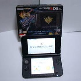 モンハン限定版!!『 偽トロキャプチャ付き Nintendo3DSLL ゴア・マガラブラック 』