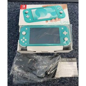 美品 Nintendo Switch Lite ターコイズ 001(家庭用ゲーム機本体)