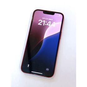 アップル(Apple)の【2563】アップル iPhone 13 MLNF3J/A 128GB レッド(スマートフォン本体)