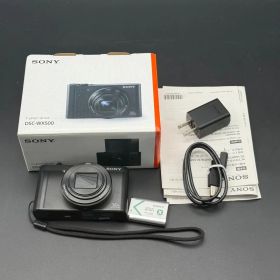 【ジャンク品】 SONY DSC-WX500 ブラック 箱付き