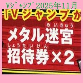 Vジャンプ 2025年11月号 メタル迷宮招待券×2 アイテムコード | ドラクエ10(DQX)のアイテム、RMTの販売・買取一覧