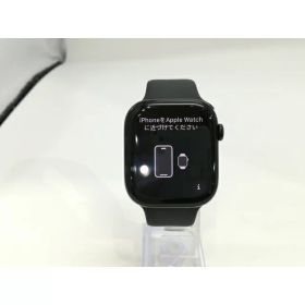 【中古】Apple Apple Watch Series10 46mm GPS ジェットブラックアルミニウムケース/ブラックスポーツバンド (M/L) MWWQ3J/A【大阪本店】保証期間1ヶ月【ランクB】