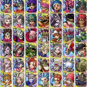 💥ジェム365000-500000個+画像T0キャラ16-40体+Sキャラ90-150体+ | ドラクエタクトのアカウントデータ、RMTの販売・買取一覧