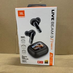 新品未開封 JBL LIVE BEAM 3 ワイヤレスイヤホン ブラック