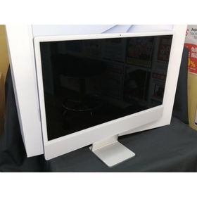 【中古】Apple iMac 24インチ 4.5K Retinaディスプレイ M1(CPU:8C/GPU:8C) 8GB/256GB シルバー MGPC3J/A (M1・2021)【新宿2】保証期間１ヶ月【ランクA】
