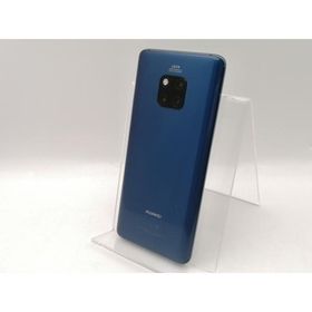 【中古】Huawei SoftBank 【SIMロック解除済み】 HUAWEI Mate 20 Pro LYA-L09 ミッドナイトブルー【千葉】保証期間１ヶ月【ランクB】