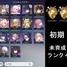 【初期アカ】 ヒアンシー など | 崩壊スターレイル(崩スタ)のアカウントデータ、RMTの販売・買取一覧