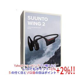 スント ワイヤレスイヤホン 骨伝導 SUUNTO WING 2 SS051259000 Black