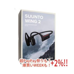 スント ワイヤレスイヤホン 骨伝導 SUUNTO WING 2 SS051259000 Black