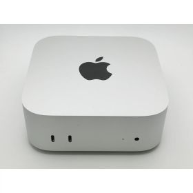 【中古】Apple Mac mini M4(CPU:10C/GPU:10C) 16GB/256GB シルバー MU9D3J/A (M4・2024)【新橋烏森通り】保証期間1ヶ月【ランクA】
