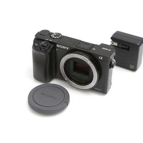 【全額返金保証】並品｜ソニー α6000 ILCE-6000 [ブラック] (センサー清掃済み) CA01-B3543-2P1A