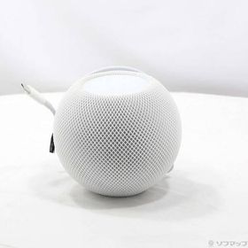 〔中古〕Apple(アップル) HomePod mini ホワイト MY5H2J／A〔198-ud〕