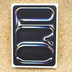【新品 未開封】iPad Pro 11インチ Wi-Fi 1TB スペースブラック MWR63J/A Nano-texture ディスプレイガラス搭載 2024年春モデル 本体(QJA368-4)